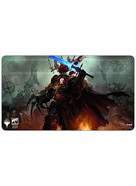Warhammer 40k commander deck playmat 'Chaos' for magic: the gathering